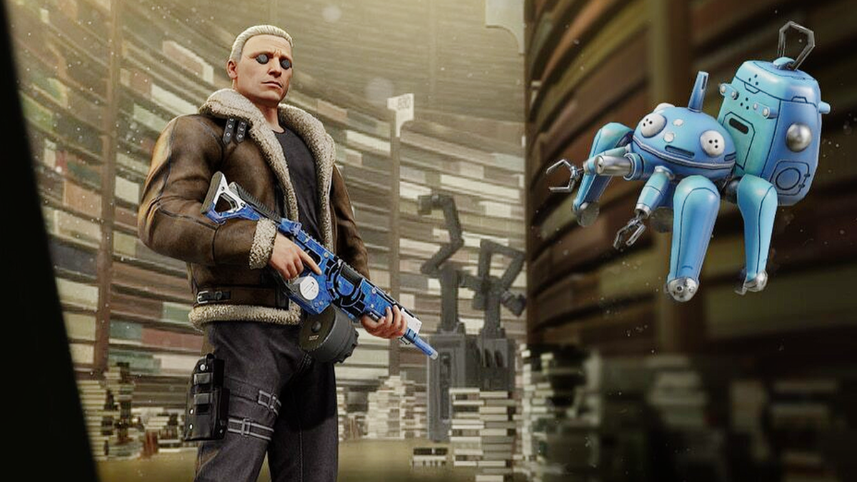 Скин Batou для оперативника Lion в видеоигре Rainbow Six Siege