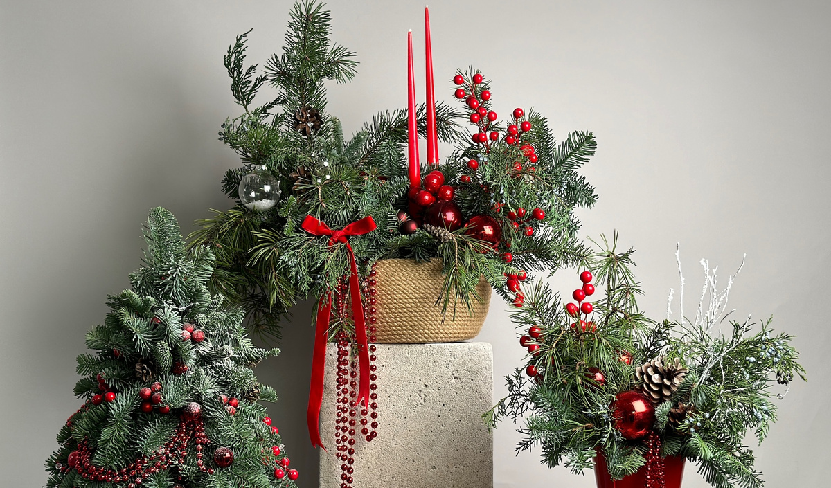 Новогодний букет на ваше событие