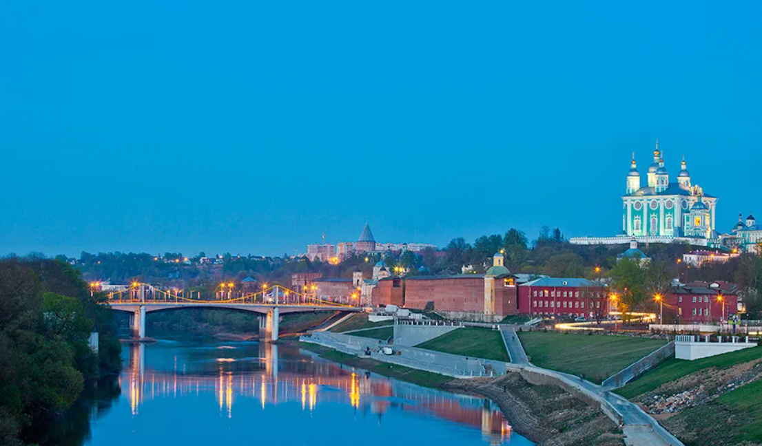 На фото: город Смоленск