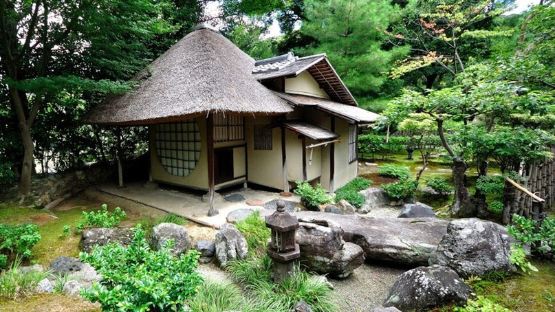 Японский чайный домик (пример).