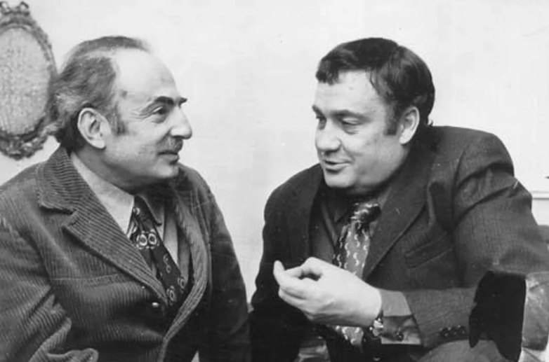 Эмиль Брагинский и Эльдар Рязанов