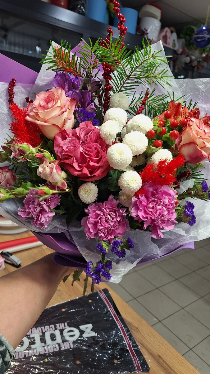 Зимний букетик