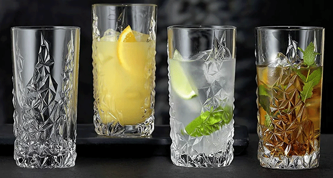 Стеклянная чашка с рельефным эффектом УФ-печать