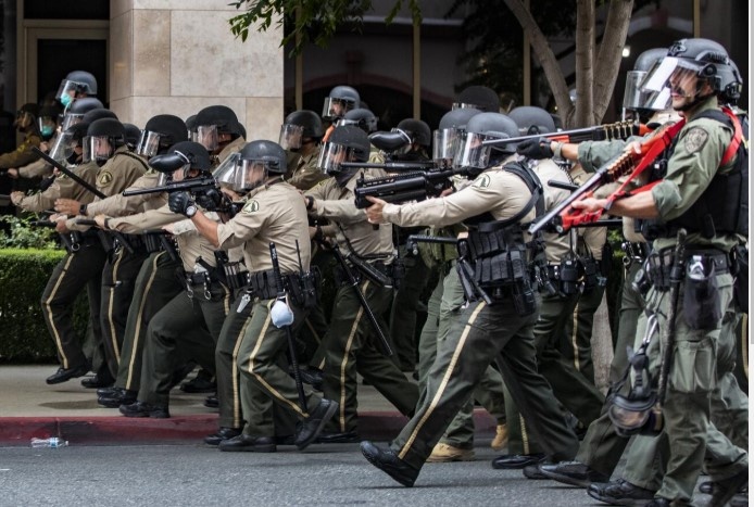 Зачистка центра Миннеаполиса