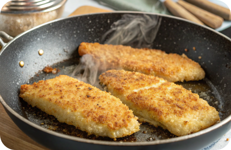 Рыба на сковороде