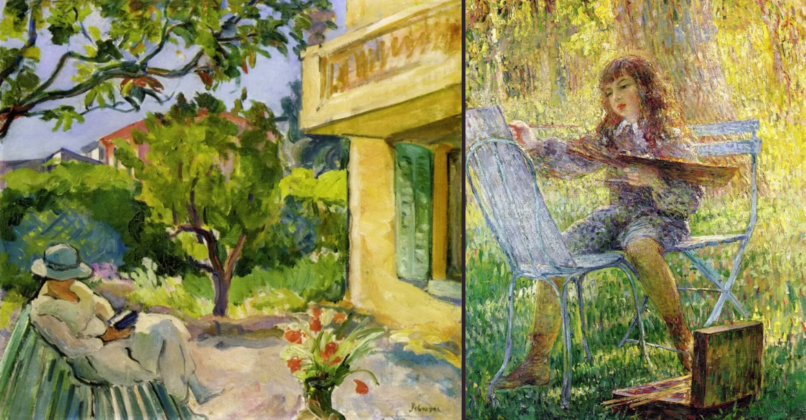 Художник Анри Лебаск