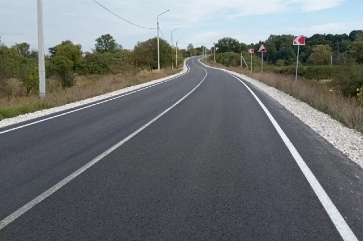   В Тульской области в этом году на дорогах нанесли свыше 260 км разметки