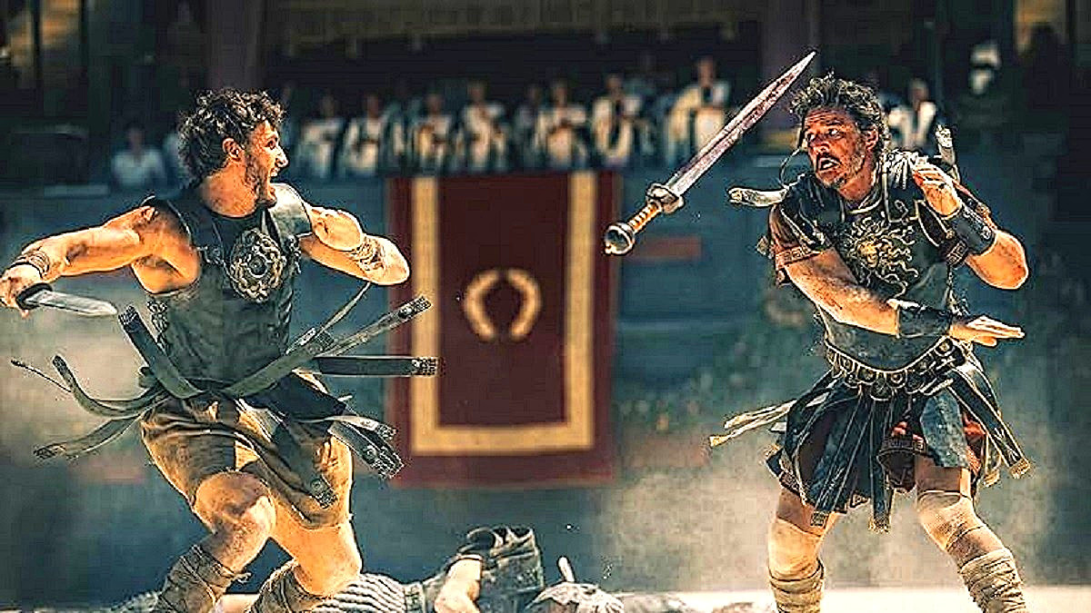 "Оружием не бросаются, Харли, из него стреляют."© Цитата из другой эпохи