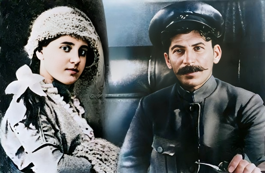 Екатерина Сванидзе и Иосиф Сталин