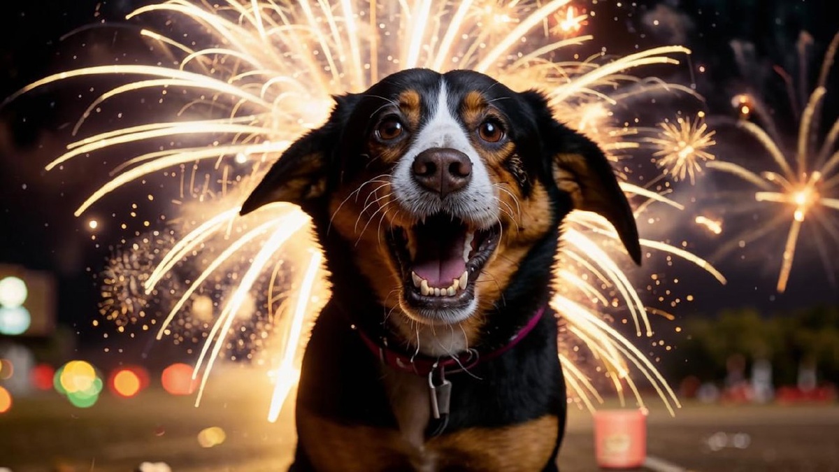 Четвероногий друг более чувствителен к шуму, чем его хозяева. 