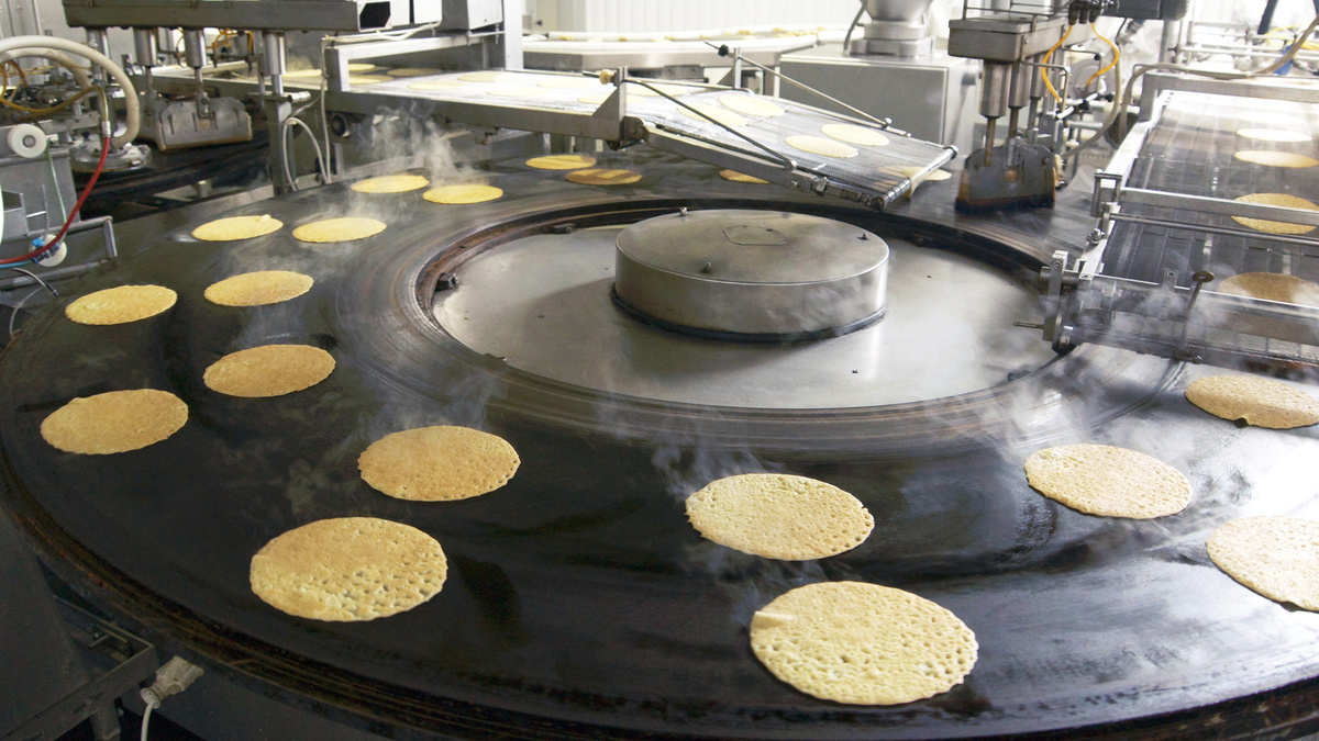 Производство блинчиков ТМ «ЕРМОЛИНО»