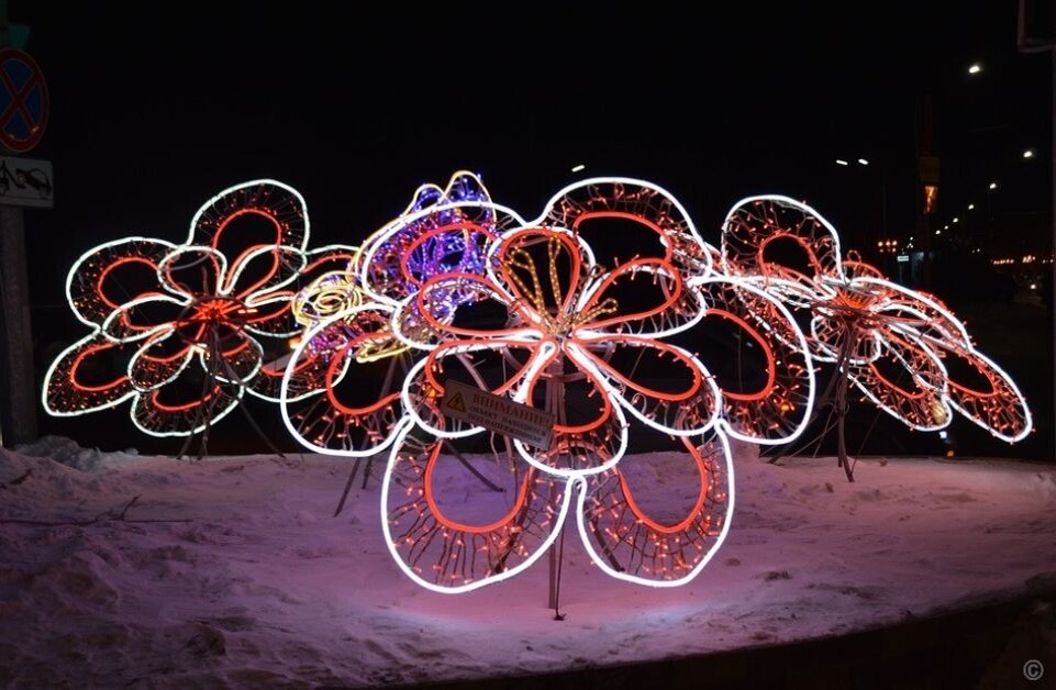    Украшение Барнаула к Новому году. Источник: Barnaul.org