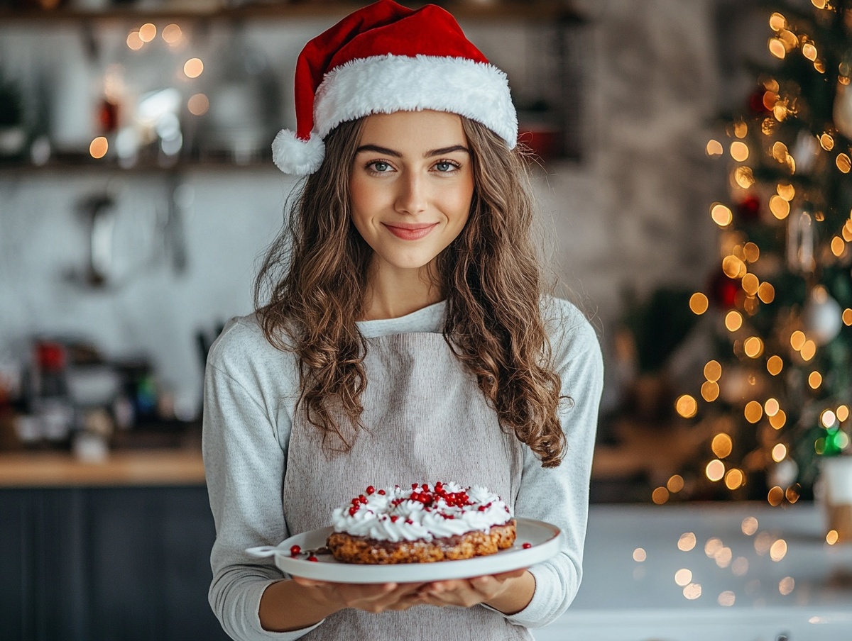 Новогодний десерт без сахара