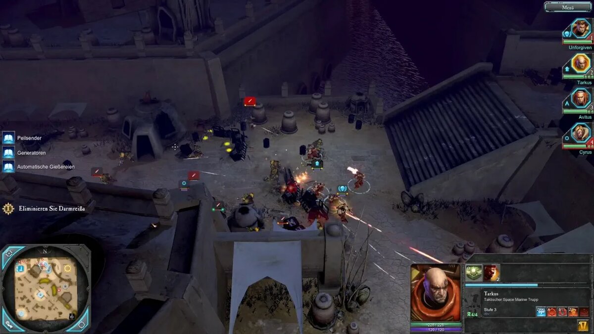 Момент из основной кампании за комодесантников.