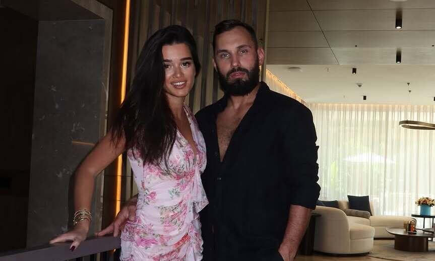 КСения Бородина и Николай Сердюков. Фото: соцсети/@borodylia