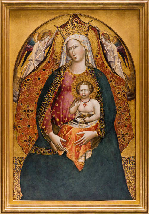 Джованни даль Понте «Мадонна с младенцем и ангелами», 1410е г.