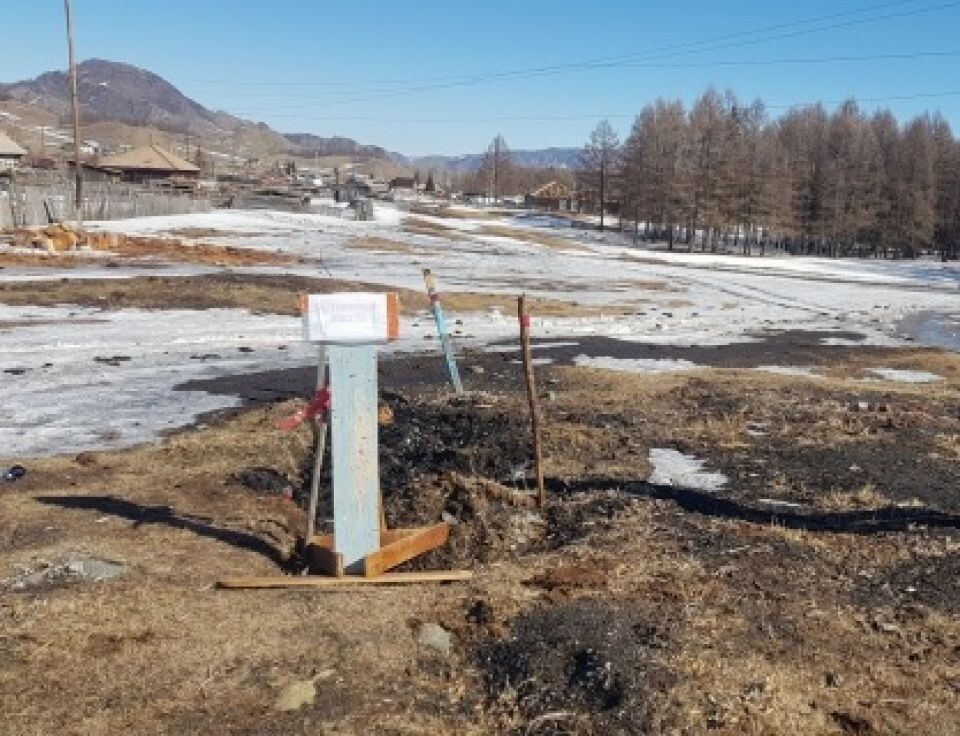    Фотография с места происшествия. Источник: Пресс-служба СК РФ по Республике Алтай