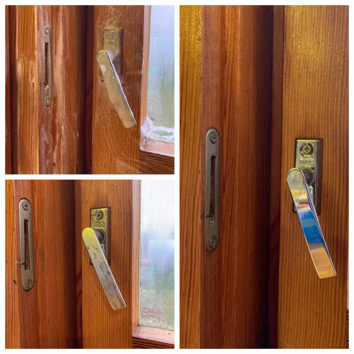 а тут посложнее: застарелая грязь, в труднодоступном месте. Справилась 👍