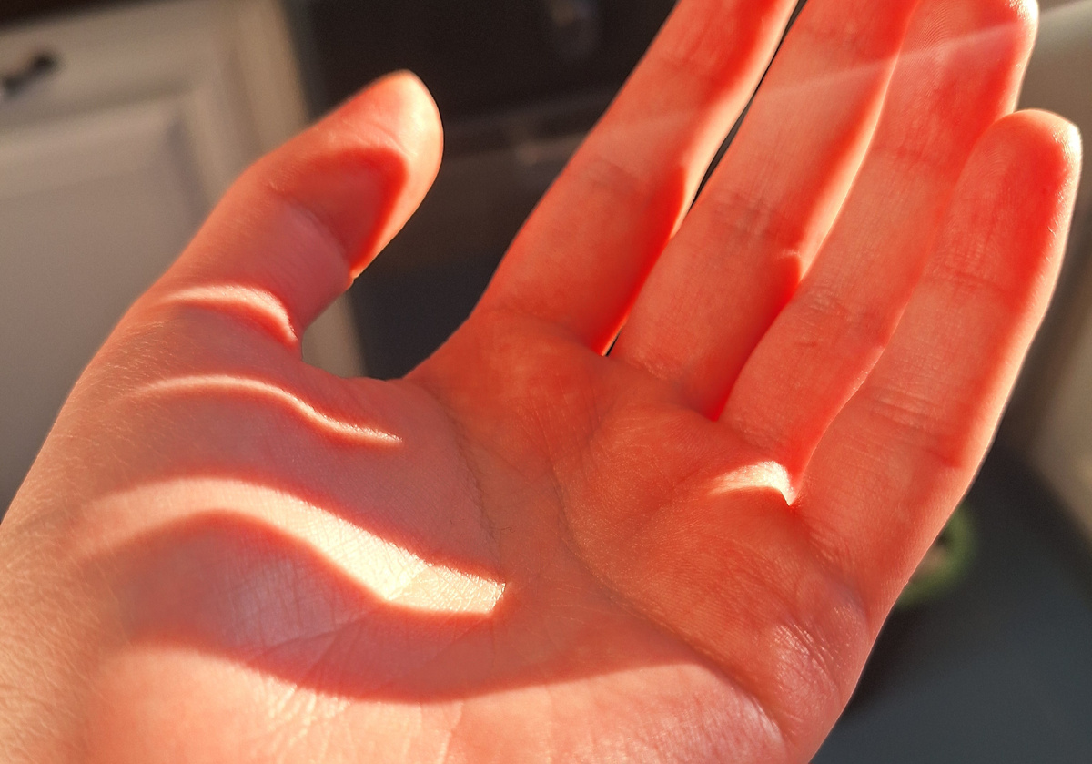 Солнышко в ладошке