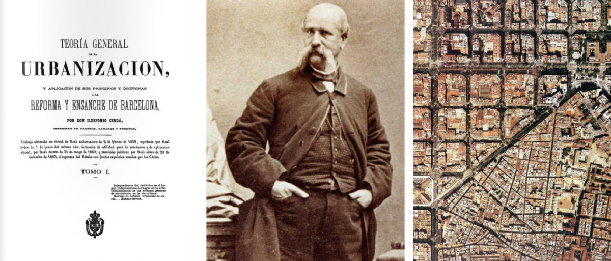 Ильдефонс Серда (1815-1876). Планировка Эшампле, 1872