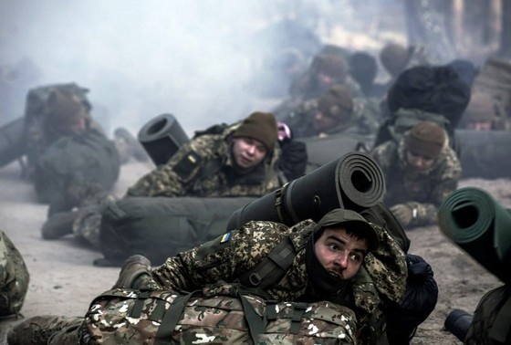    Военнослужащие ВСУ