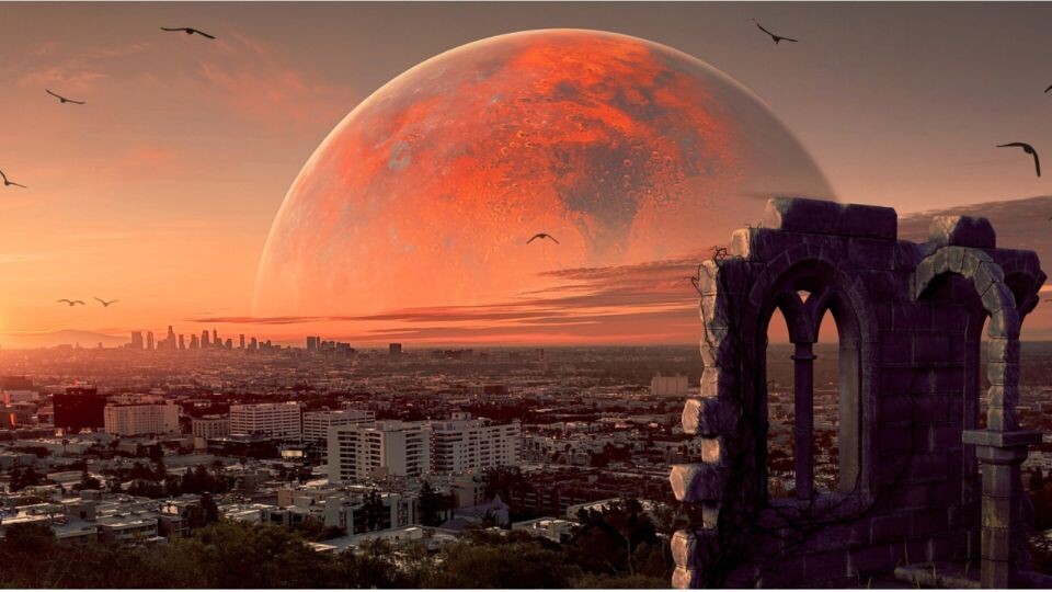    Ретроградный Марс. Планета. Космос. Источник: pixabay.com