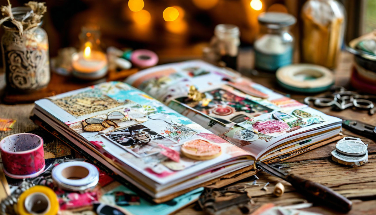 Скрапбукинг: Искусство создания памятных альбомов