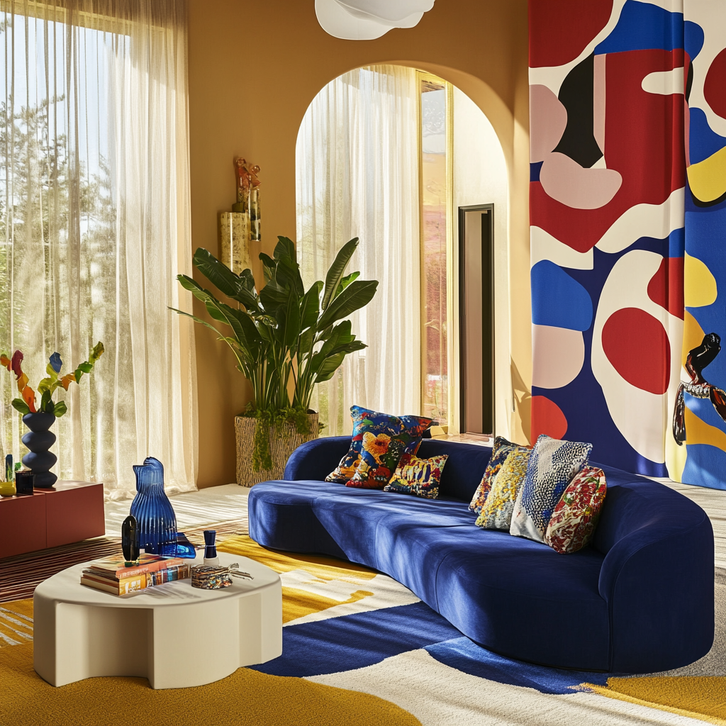 Современный интерьер в стиле "Севильский натюрморт"