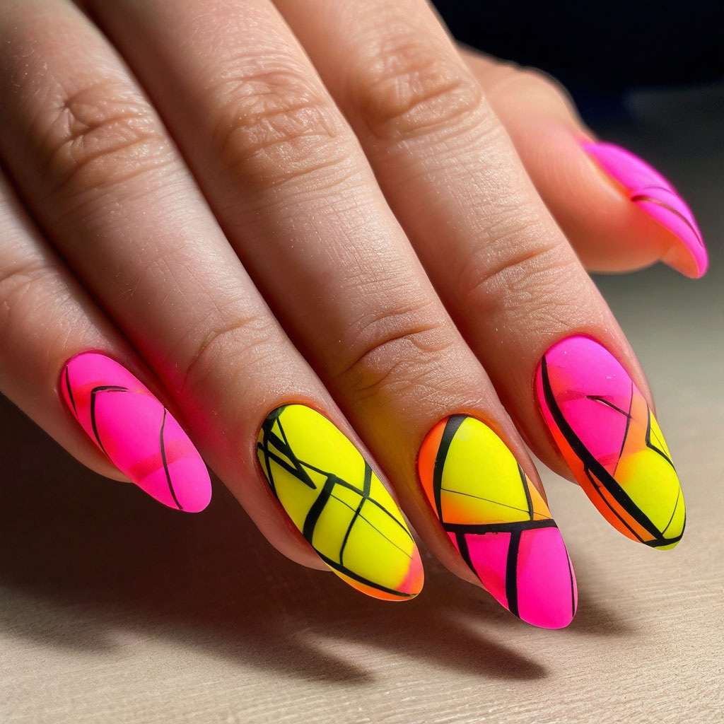 Неон и матовость