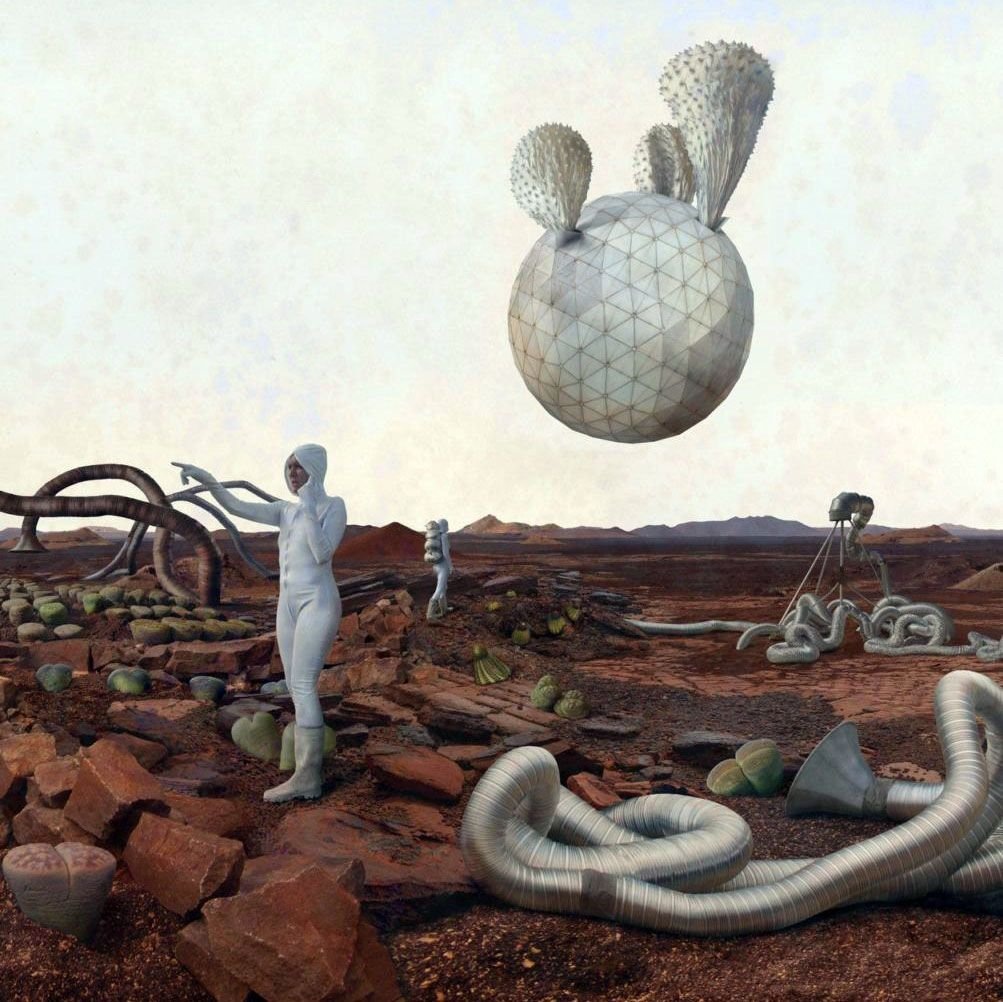 Иллюстрация: жизнь на Марсе / kahnselesnick.biz