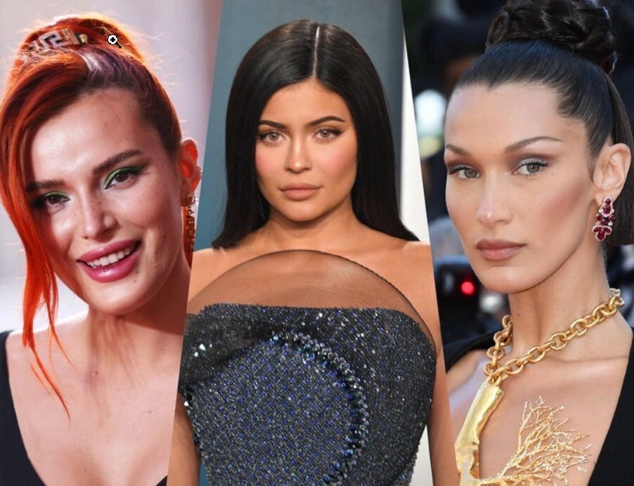 Линдси Лохан, Кайли Дженнер, Белла Хадид