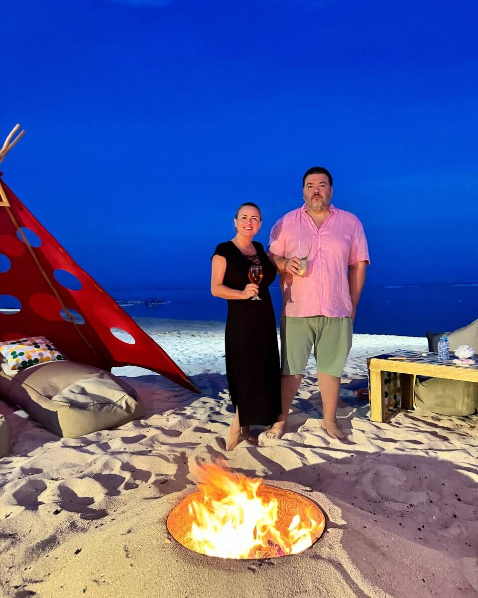 Анна Семенович и Денис Шреер. Фото: соцсети/@ann_semenovich