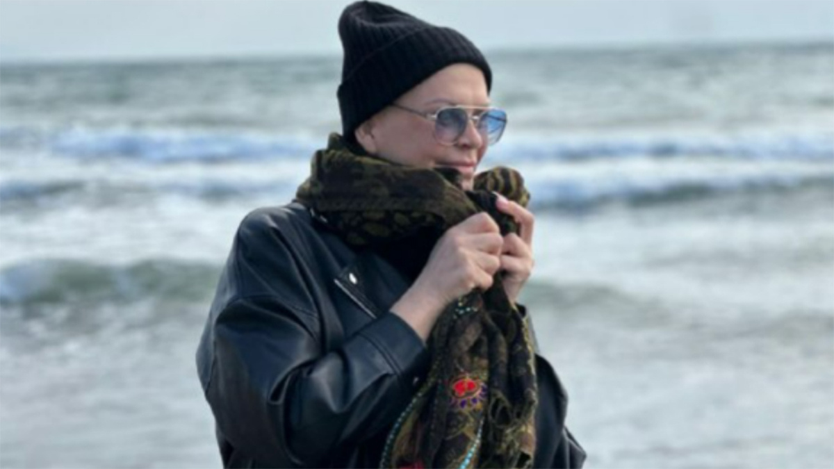 Сабина Пантус на берегу Черного моря. Фото: соцсети Сабины Пантус