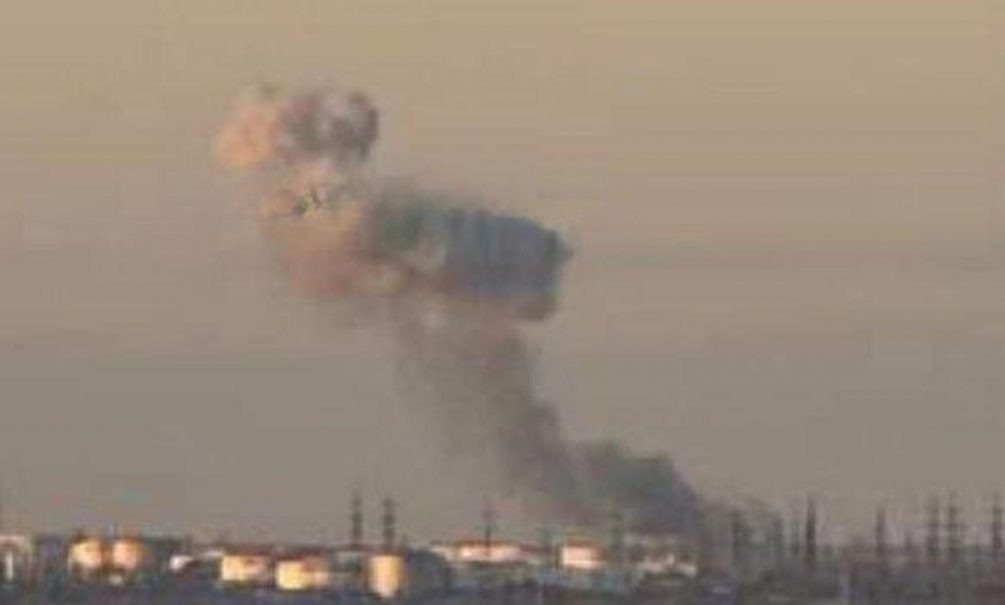   Удар по Одессе. Фото: соцсети.