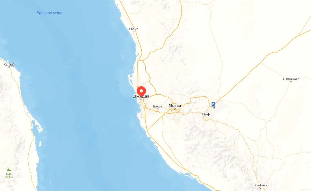 Джидда в Саудовской Аравии