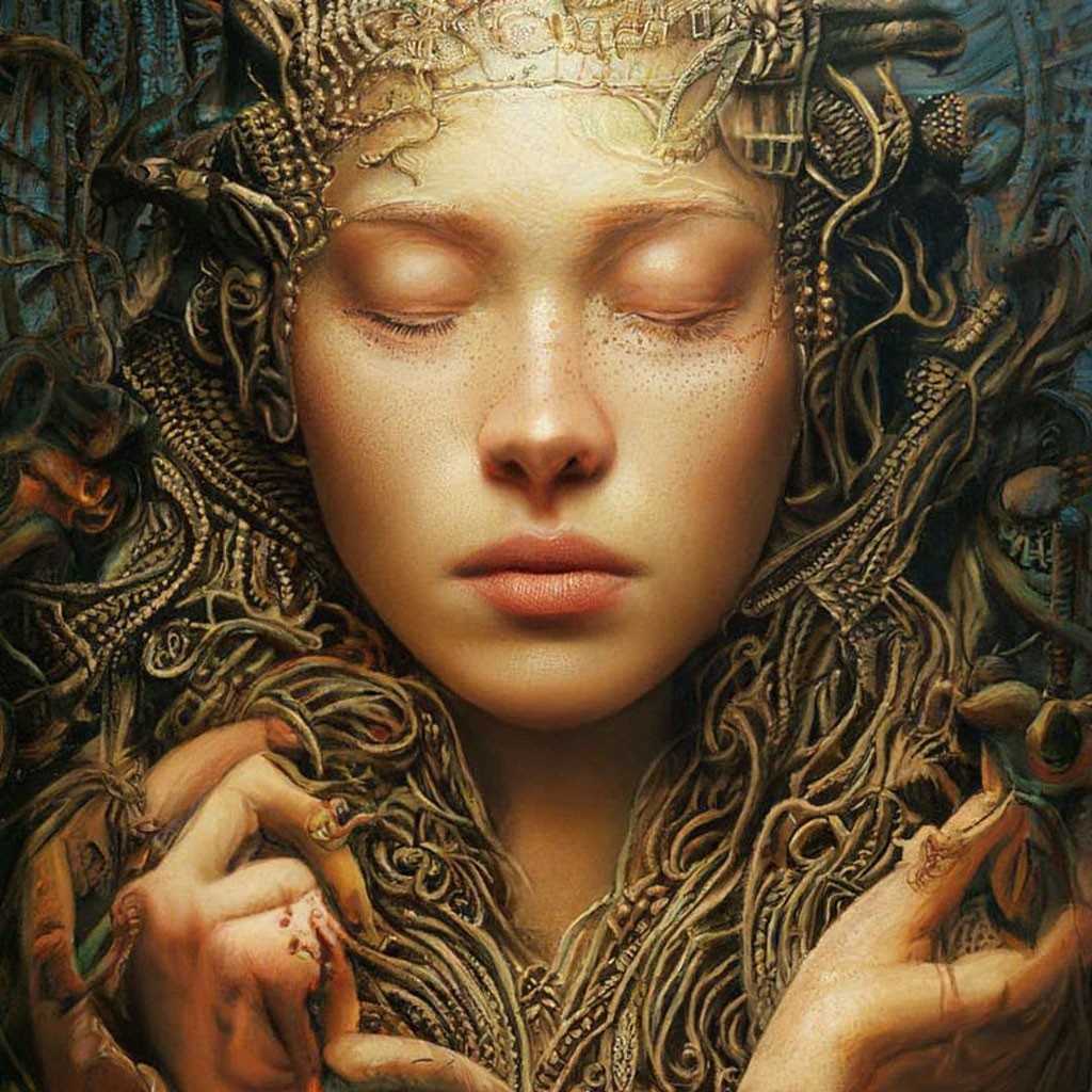 Особенности русской магии и русского оккультизма. Иллюстрация сгенерирована нейросетью