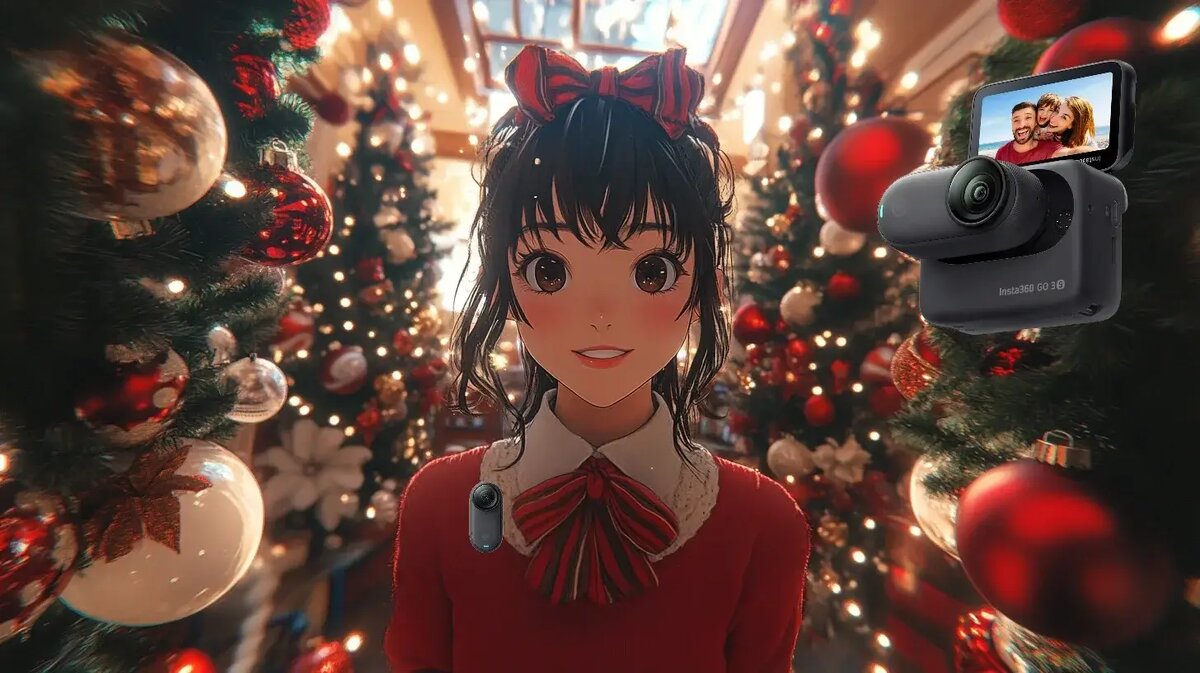 Невидимый оператор: Insta360 GO 3S - новогодний подарок для креативных блогеров