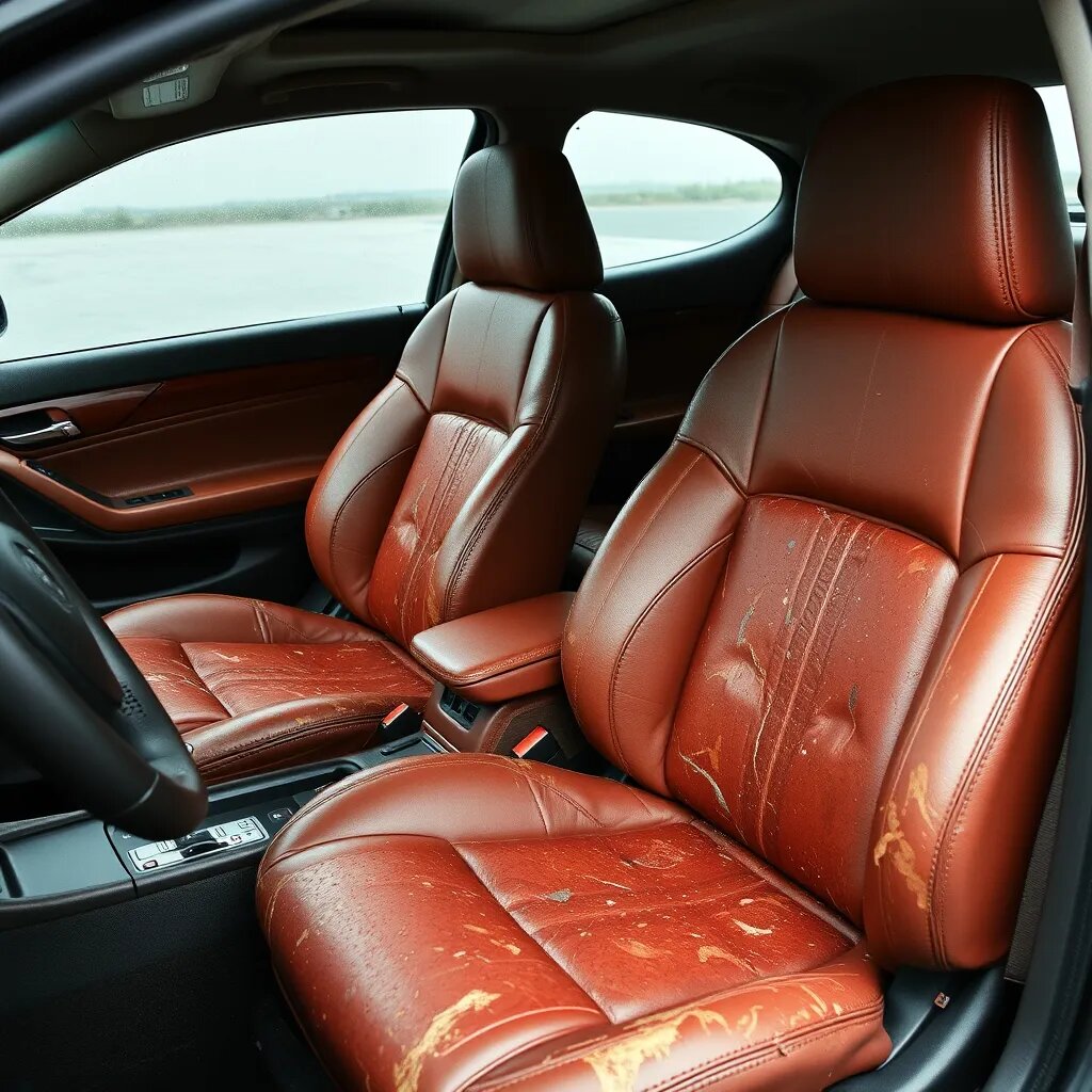 уход за кожаными авто сиденьями