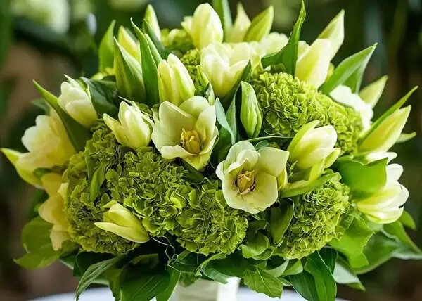   Зеленая композиция от AzaliaNow Мария Казённова