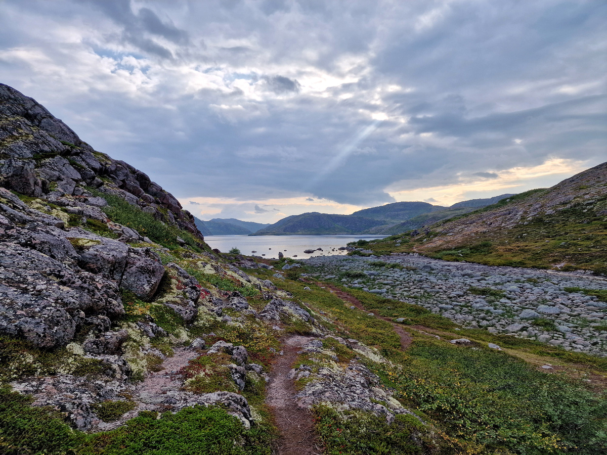 Фото автора. Вид на озеро Большое Батарейское