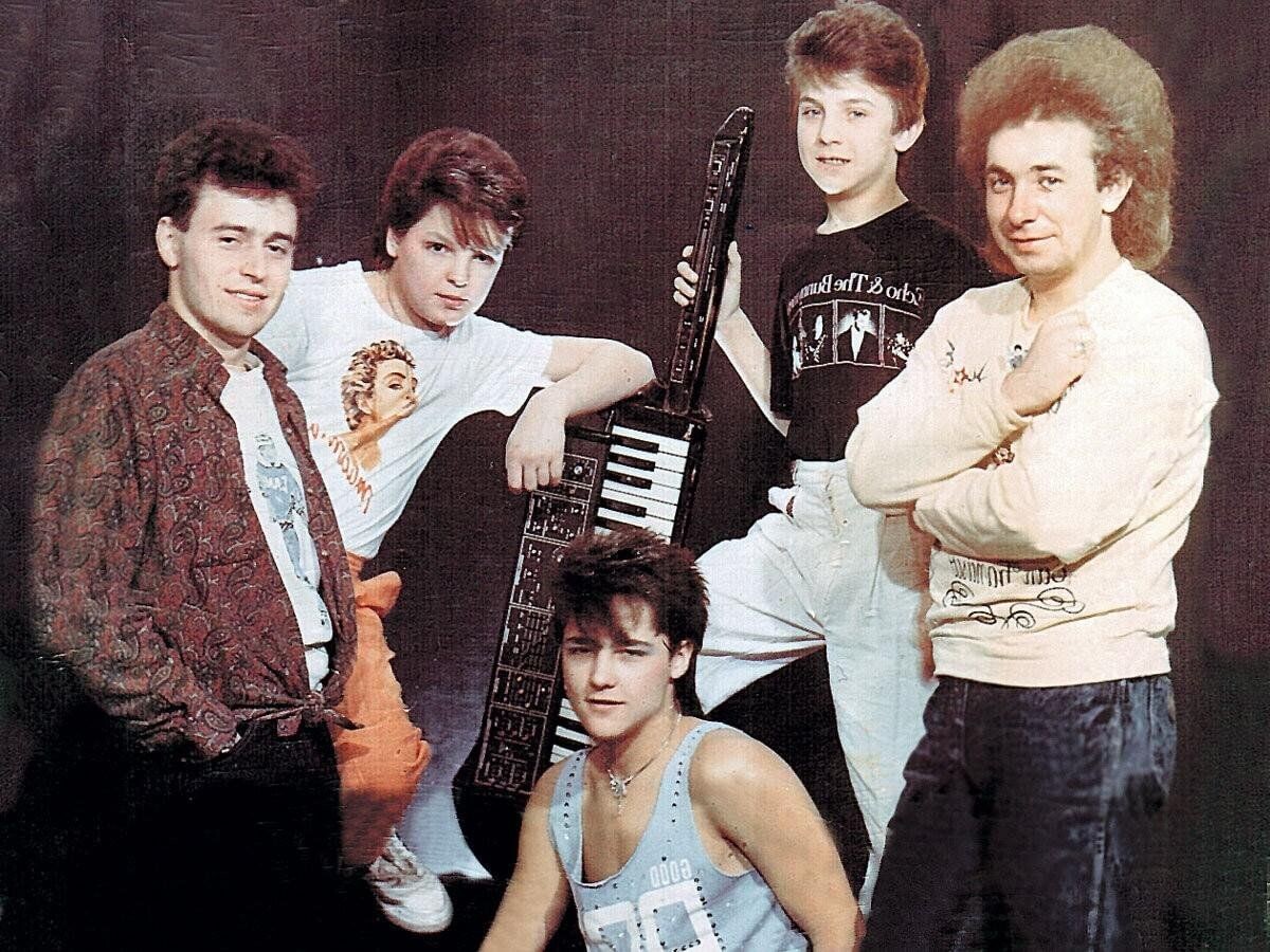 Аркадий в составе группы ЛМ