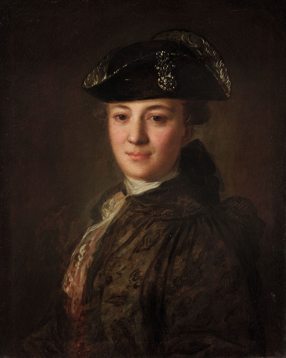 Фёдор Рокотов. Портрет неизвестного в треуголке. Начало 1770-х. Холст, масло.
Фёдор Рокотов. Портрет неизвестного в треуголке. Начало 1770-х. Холст, масло.
Государственная Третьяковская галерея