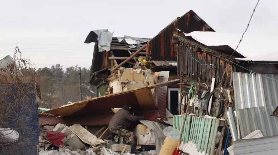    Взрыв газа в Бийске. Источник: "Бийский рабочий"/Сергей Кулыгин