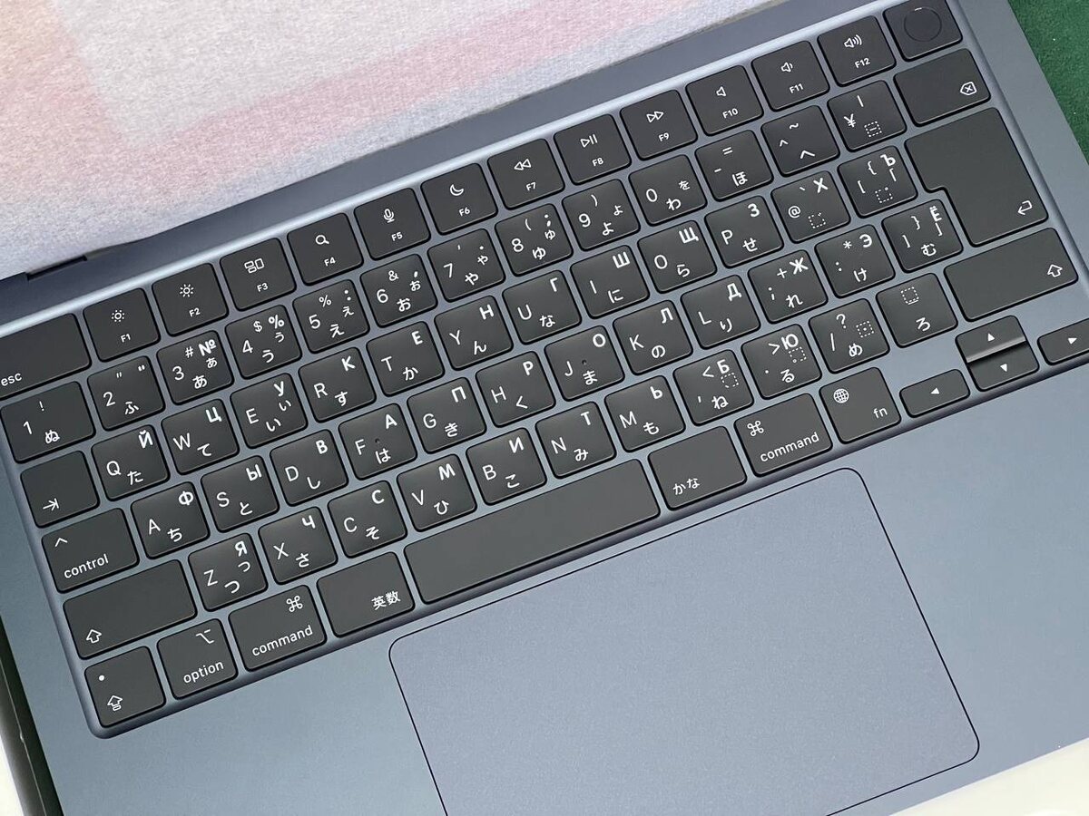 Macbook после гравировки