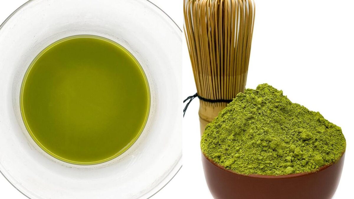 Матча, порошковый чай