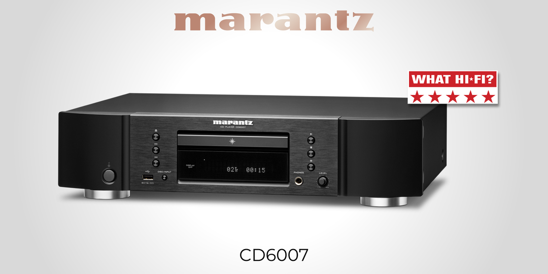 Пять звезд от What Hi-Fi?: Marantz CD6007 — лучший CD-плеер из бюджетного сегмента в 2024 году