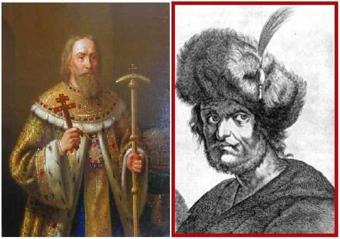 Филарет и «тушинский вор» Лжедмитрий II - а на картинке один вор? Из открытых источников сети интернет.