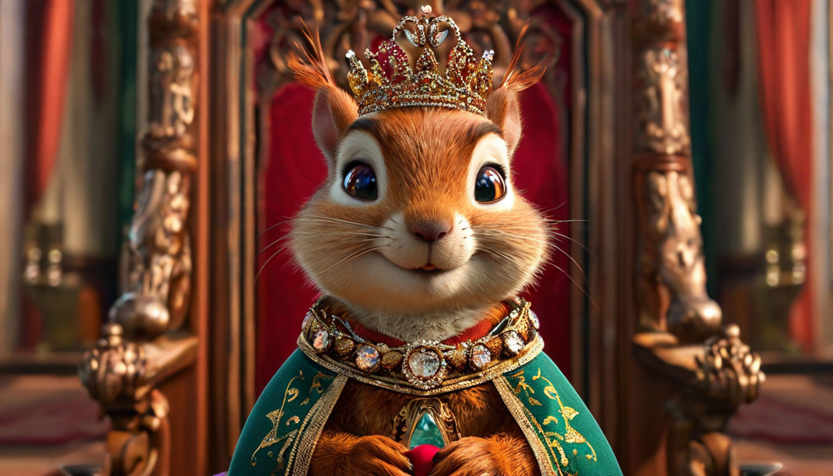 Белочка Ляля стала королевой