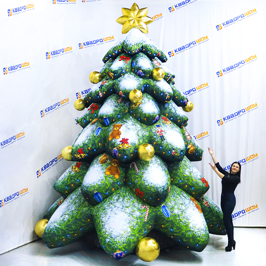 Надувная Елка ПРЕМИУМ от компании КвадроШоу