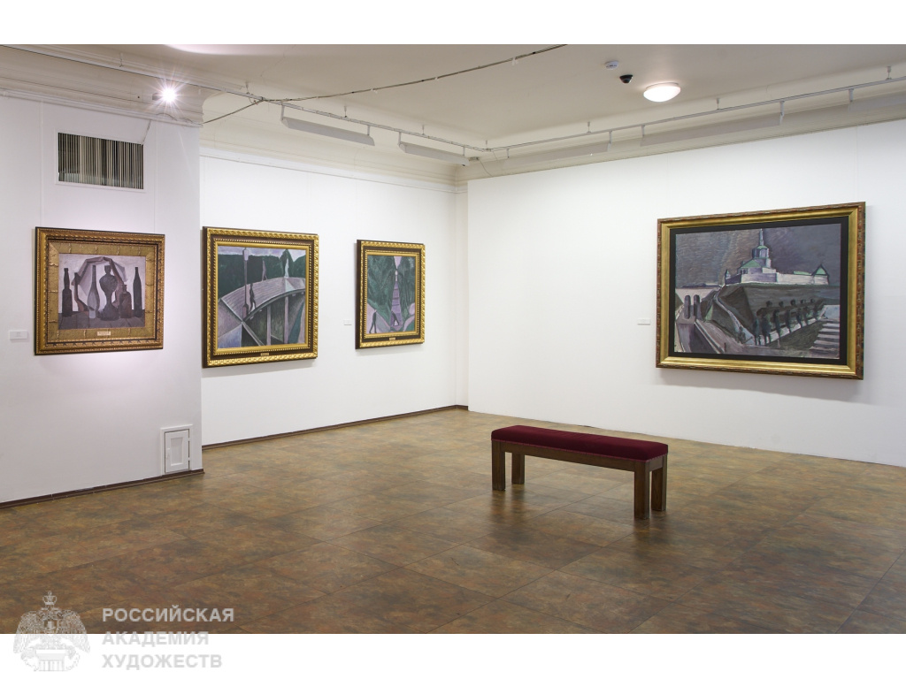 Выставка «Пространства Андрея Васнецова» в МВК РАХ Галерее искусства Зураба Церетели (Москва, Пречистенка, 19). Фото: Виктор Берёзкин, пресс-служба РАХ